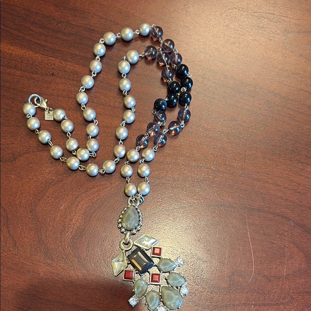 Elegant Multi-Color Beaded Necklace